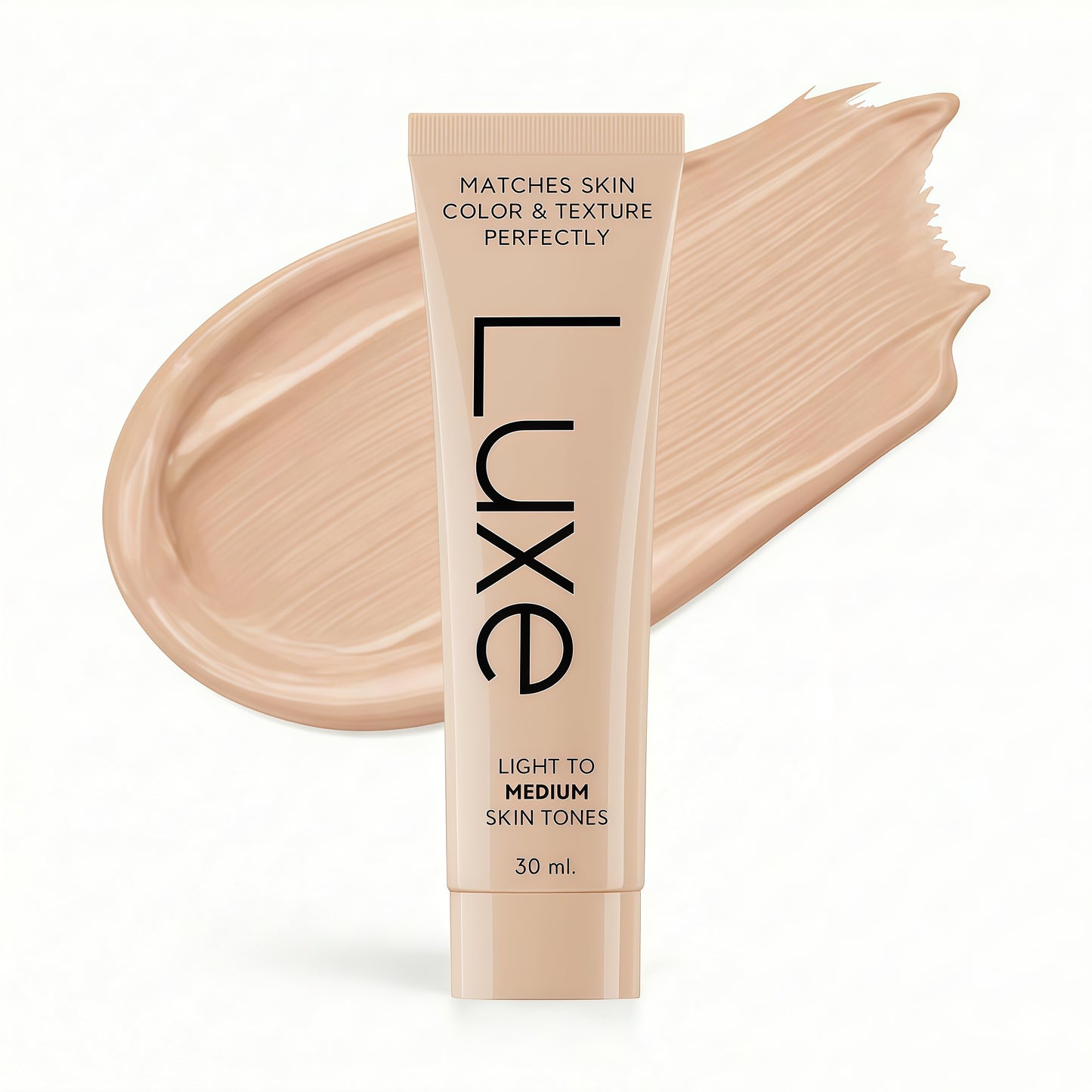 Luxe Color Changing Foundation for Women – Instantly Adapts to Your Skin Tone – Buildable Light-to-Medium Coverage – 12-Hour Wear – Natural Dewy Finish - Light