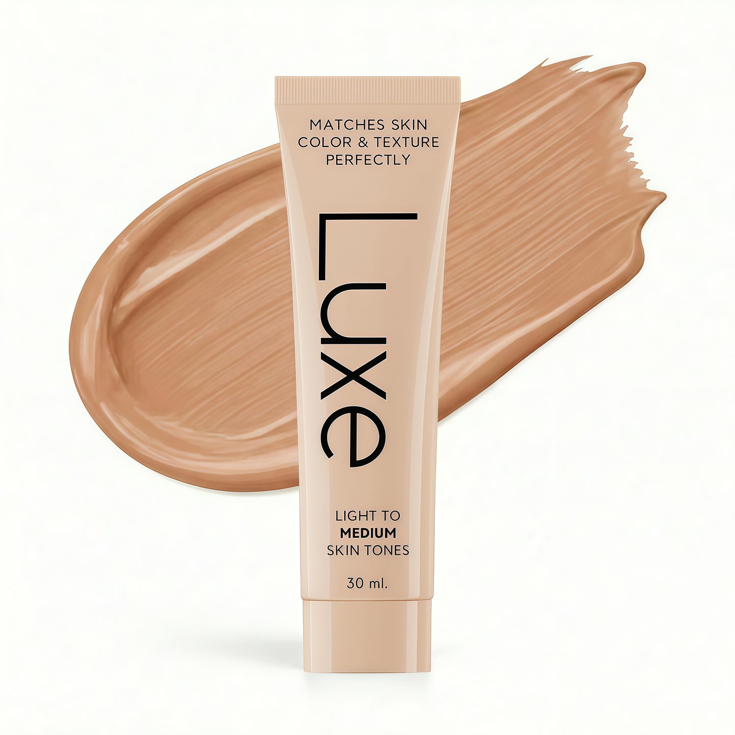 Luxe Color Changing Foundation for Women – Instantly Adapts to Your Skin Tone – Buildable Light-to-Medium Coverage – 12-Hour Wear – Natural Dewy Finish - Light